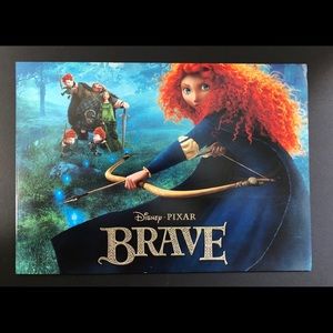 ONLY 2 LEFT! Set of four prints from the Disney Pixar movie, Brave.